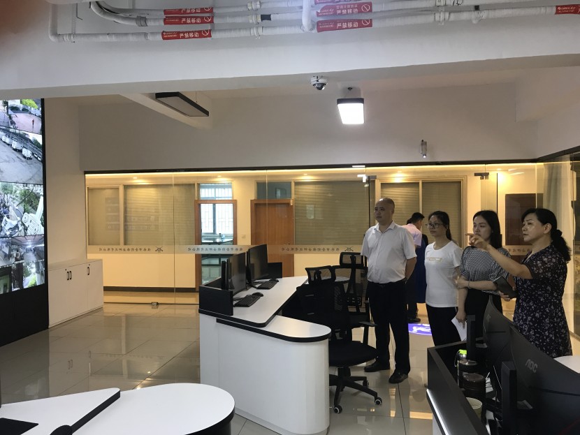 七星区文明办主任到公司调研考察精神文明建设 (2)