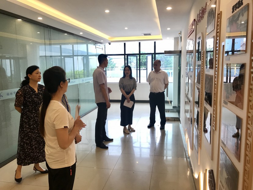 七星区文明办主任到公司调研考察精神文明建设 (3)
