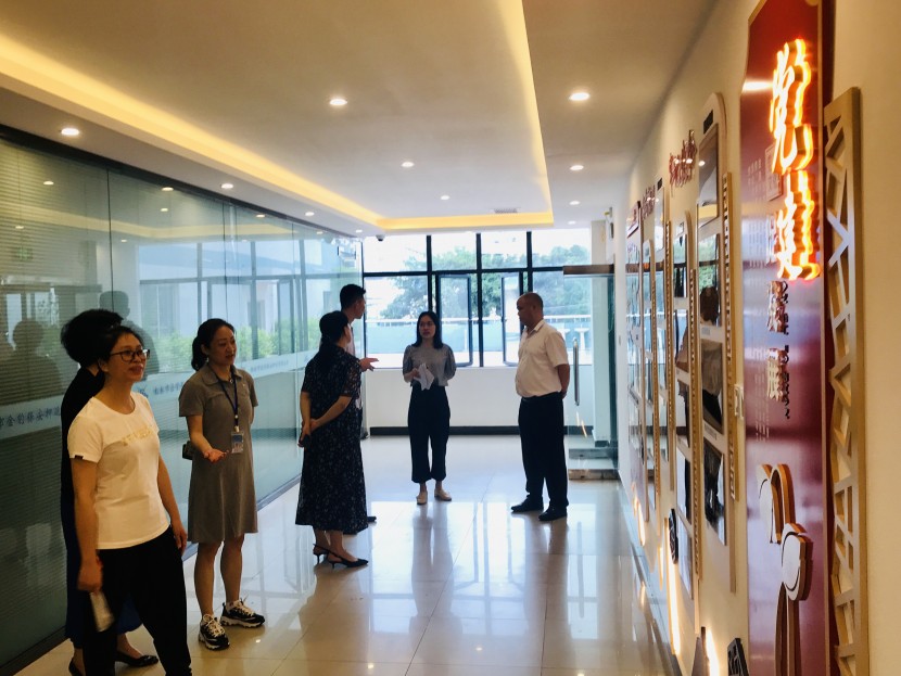 七星区文明办主任到公司调研考察精神文明建设 (4)